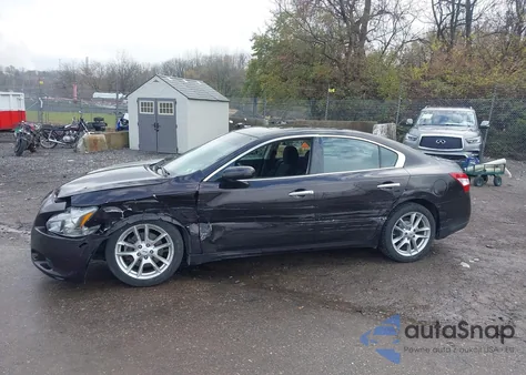 2010 Nissan Maxima 3.5 S из США, поврежденный, VIN 1N4AA5AP9AC846563